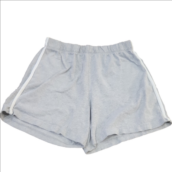 Champion Pants - Champion Gray Women's Shorts with White Trim